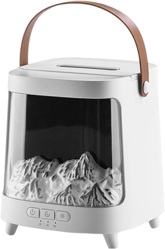 Flame Humidifier 7-Color Light Flame Aromatherapy Diffuser