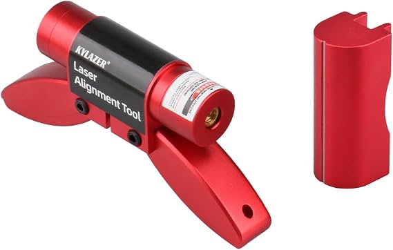 Laser Alignment Tool, Used to Measure and diagnose the Displacement of BDS | Magnetic base attaches to pulleys. Red body enables fast visual identification and long-term reuse.