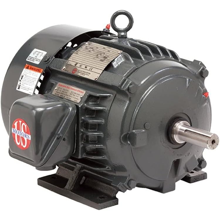 3 hp 3600 RPM 184T Frame 208-230460V TEFC Nidec Electric Motor # HD3P1E