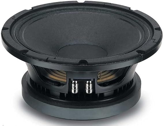 Eighteen Sound 18 10M600-810-inch Speaker Ferrite Midrange Driver 8 Ohms with Exceptional Sensitivity Over The Middle Frequency Band 800-Watt