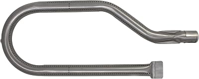 UpStart Components BBQ Gas Grill Tube Burner Replacement Parts for Harris Teeter 210001 - Compatible Barbeque Stainless Steel Pipe Burners
