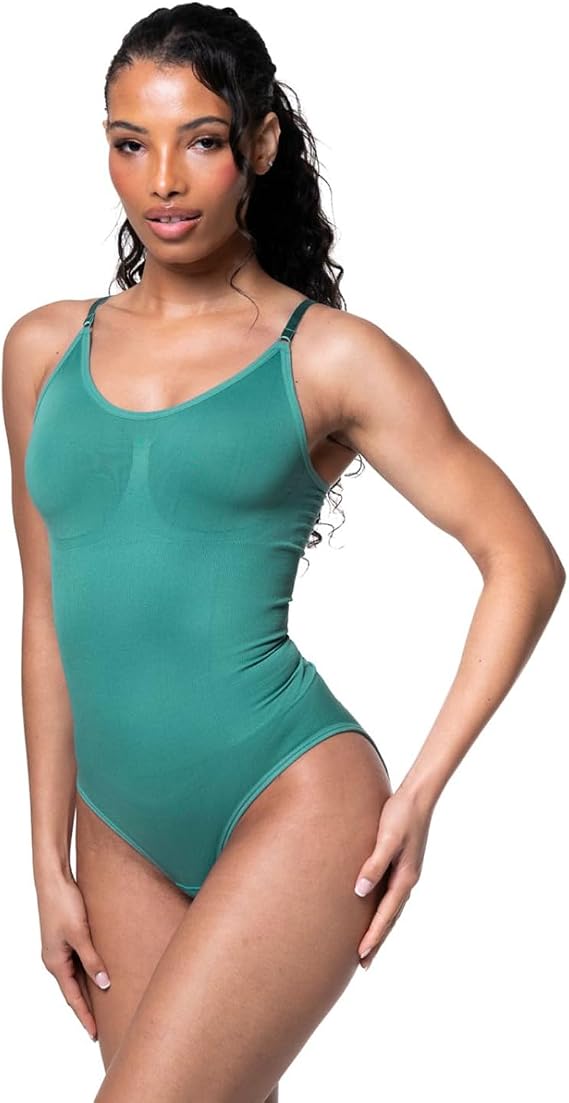 HeyShape Snatched Women's Shapewear Bodysuit Tummy Control Body Shaper - Seamless Sculpting Waist Body Suit