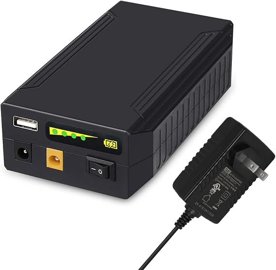 Talentcell Portable Power Bank, 99.9Wh Multi Voltage 12V/9V & 5V USB Power Supply for LED Strip, CCTV Camera, Heated Jacket, Phone, Spectra Pump
