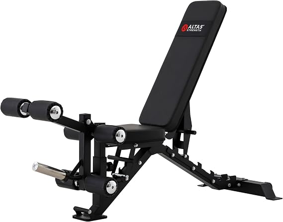 Adjustable Utility Weight Bench 3-in-1 Home Gym Leg Developer Preacher Curl Attachment Smith Machine Light Commercial Equipment 4026