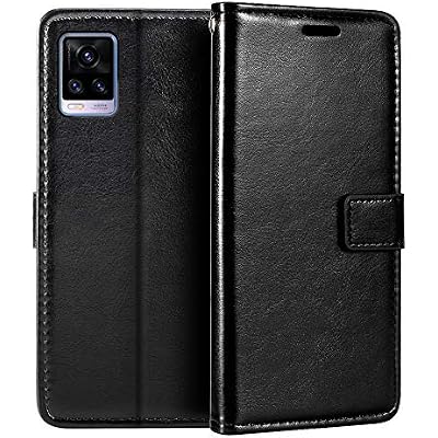 Case Compatible with Vivo V20 V2025 Wallet, Premium PU Leather Magnetic Flip Case Cover with Card Holder and Kickstand