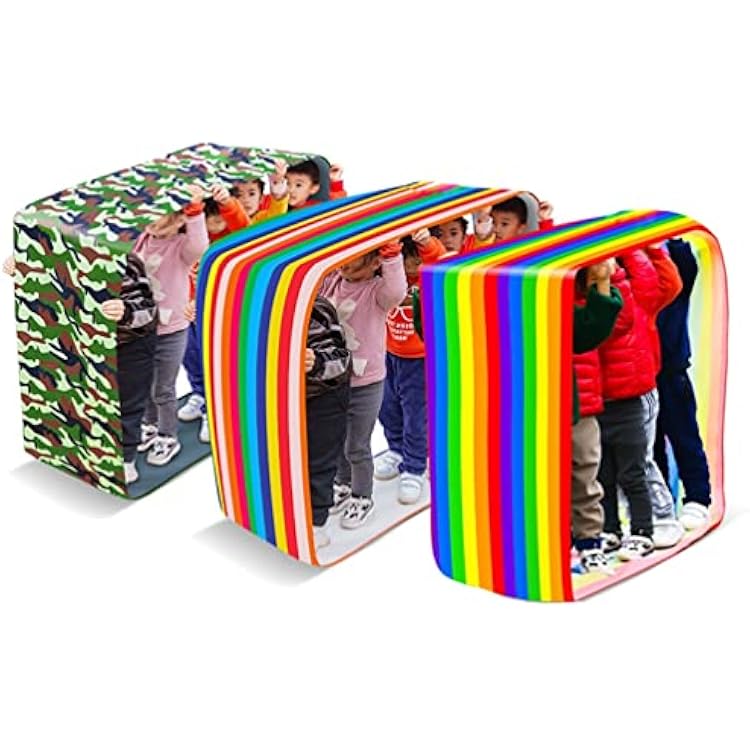 4-20 M Adult Kids Game Playing Run Mat, School Company Outdoor Party Game Field Day Team Game, 3pcs Size : Adult-8M