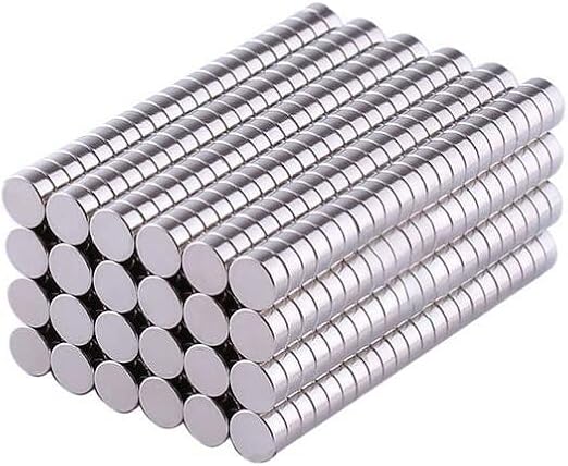 150 pcs 6x1mm Office Magnets Whiteboard Magnets Refrigerator Magnets Fridge Magnet