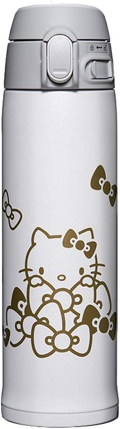 Zojirushi Sm TA48KTWA 16 Oz Stainless Vacuum Mug, Hello Kitty White (White) | Vacuum insulated
