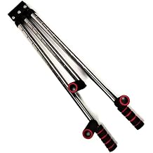 HXD-ERGO 3 Bar Leg Stretcher with 6-Hole Adjustable Split Leg Flexibility Trainer for Yoga, Dance, Ballet(Pink)