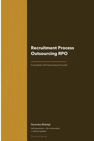 Recruitment Process Outsourcing RPO Second Edition
