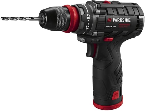 Parkside Performance® PBSPA 12 C3 Cordless Drill 12 Volt with 2 Speeds