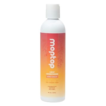 MopTop Light Conditioner Lightweight Hair Moisturizer to Enhance Moisture & Reduce Frizz, Sulfate & Paraben Free Hair Care for All Hair Types Thin, Straight, Wavy, Curly (Citrus Medley, 8oz)
