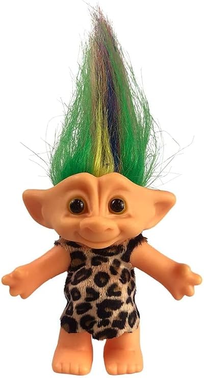 Yintlilocn 3.9" Lucky Troll Dolls,Vintage Troll Dolls 90s Toys