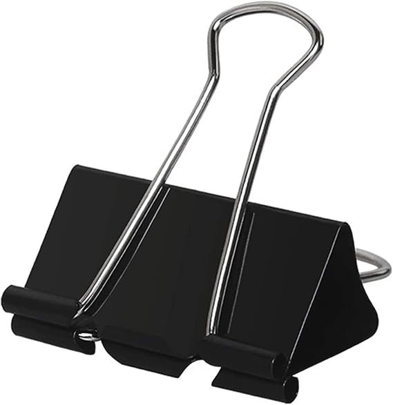 Extra Large Binder Clips 2 Inch (60 Pack), Heavy Duty Big Binder Clips Big Paper Clamps for Office and Home Supplies, Black | Heavy Duty Big Binder Clips Big Paper Clamps for Office and Home Supplies