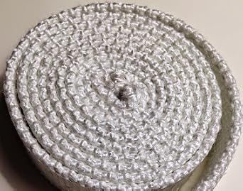 Fiberglass Boiler Tape, Non-Adhesive, 1" Wide x 1/4" Thick x 25ft. Roll