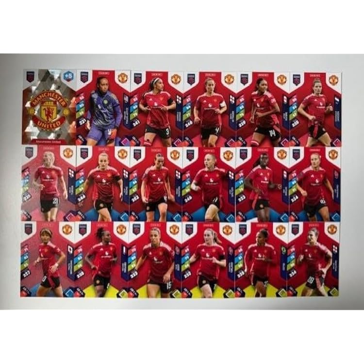 Panini Womens Super League 2025 Manchester United Base Team Cards