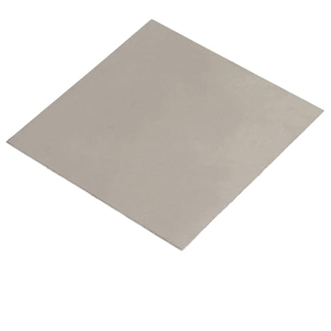 0.8mm x 200mm x 200mm Titanium Plate Ti TA18 Ti-3Al-2.5V Plate Sheet Foil