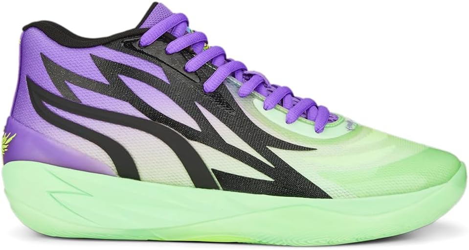 PUMA Mens R&M X Mb.02 Basketball Sneakers Shoes - Green