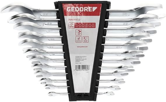 Gedore 3300960 Quality from Chrome vanadium steel includes plastic holder for DIY enthusiasts and professionals