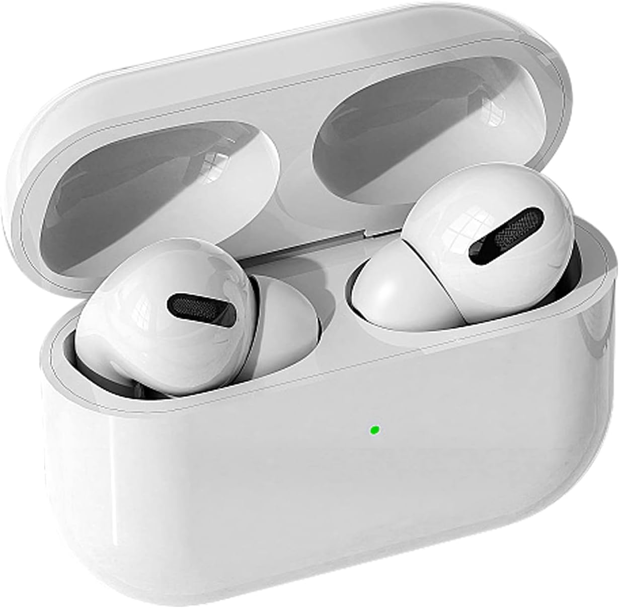 Bluetooth Headphones Wireless Earbuds, with Charging Case, 24H Playtime, Touch Control, IPX5 Waterproof, 3D Stereo Sound, Noise Canceling, Pop-ups Auto Pairing for iPhone AirpodsAndroid Pro