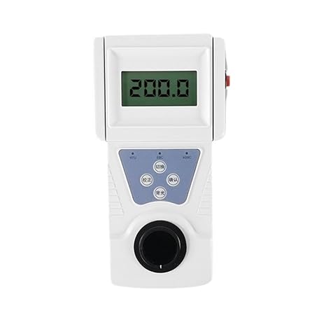 Portable Turbidity Meter For Lab Water Treatment Handheld Turbidimeter With LCD Display 0-20/50/200/400/1000NTU Clear Screen(SGZ-200B)