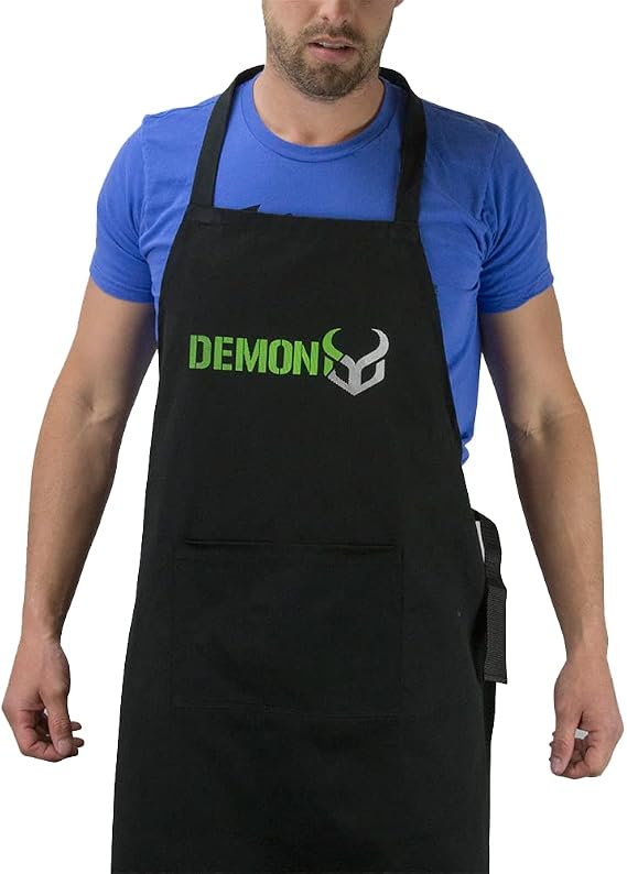 DEMON UNITED Ski and Snowboard Waxing Apron- Thick and durable material-One size fits Most