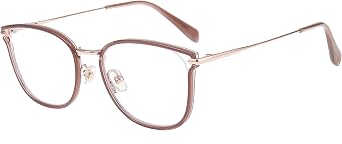 GUDVUE Blue Light Glasses, Computer/Gaming/TV/Phones Glasses for women, Anti Glare/UV400/Eye Strain