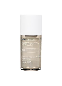 KORRES Black Pine Firming Eye Rescue Balm for Puffiness & Dark Circles, with Black Pine Extract & Natural Peptides, Locks in Moisture, 0.51 fl oz