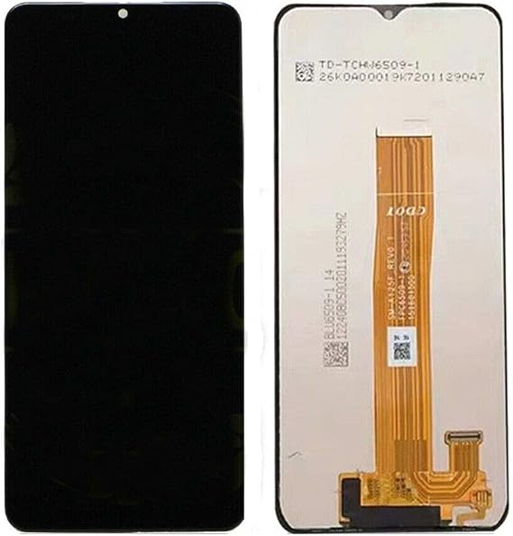 A12 Screen for Samsung Galaxy A12 SM-A125 A125 A125T A125G A125U A125U1 A125R4 A125F A125M LCD Display Touch Screen Digitizer Assembly Replacement, BLACK,6.5