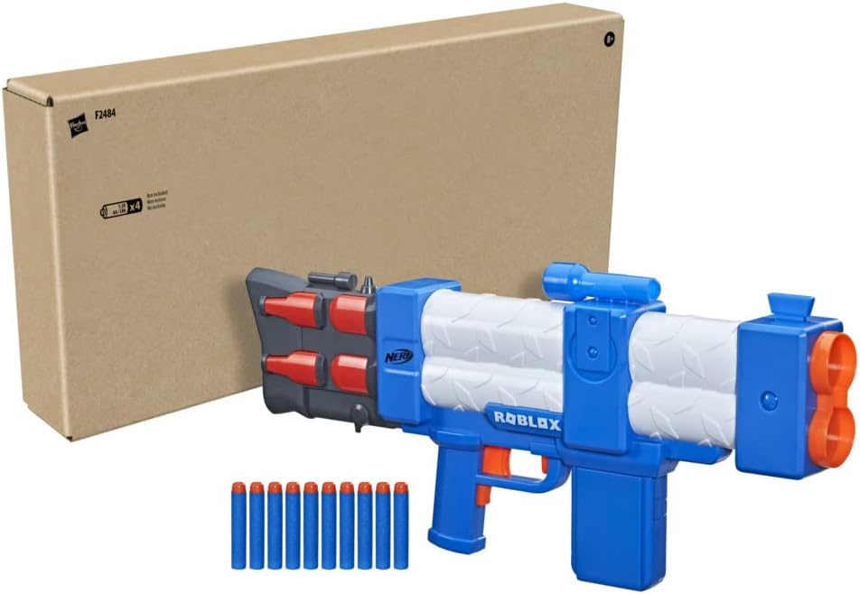 Nerf Roblox Arsenal: Pulse Laser Dart-Blaster 10 Nerf Darts Clip-Magazin Code zum Freischalten eines virtuellen Items