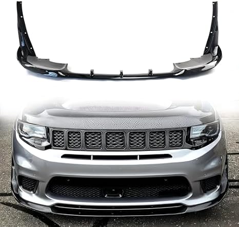Front Bumper Lip Splitter for Jeep Grand Cherokee SRT/Trackhawk 2017-2021