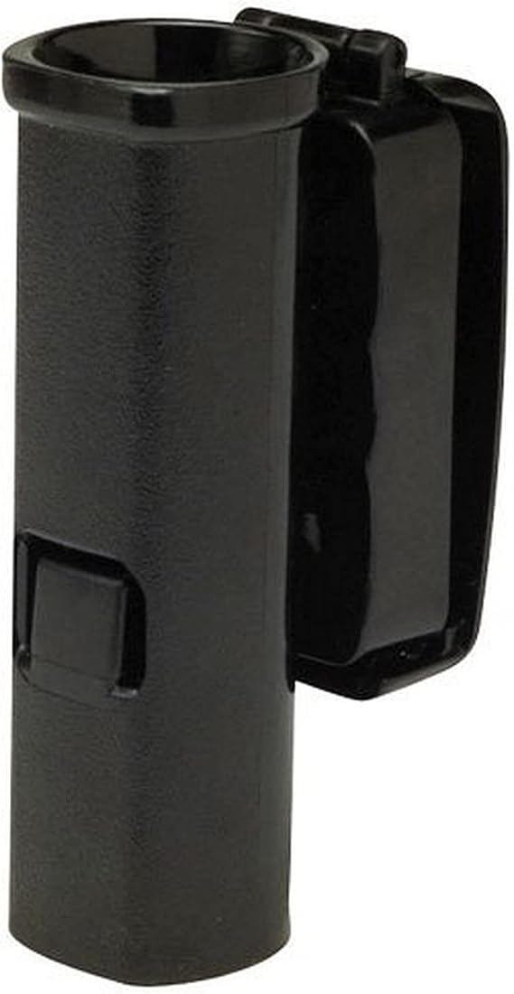 Monadnock 21-Inch Friction Lock Front Draw Baton Holder with 360 Degree Swivel Clip-On Basket (Black)