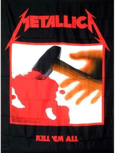 Old Glory Metallica - Kill Em All Tapestry