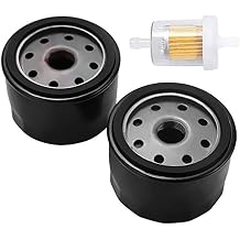 Eawfgtuw Oil Filter Replacement for Kawasaki 4-Cycle Engines FR691V FR651V FX600V FR730V FR541V FR600V FS730 FS451V FS481V FS691V FS651V FB460V FC420V FC540V(1 set)