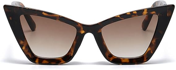 Retro Cat Eye Sunglasses Women Men High Pointed Winged Design y2k Polarized Lenses UV Protection for Driving Holiday