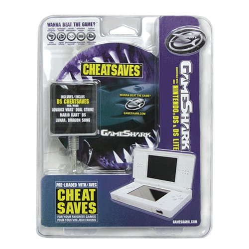 Nintendo DS Gameshark Gamesaves CheatSaves for Nintendo DS and DS Lite