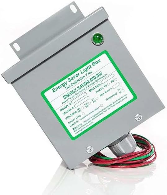 KVAR Power Factor Correction Unit Home Surge Protector (200 Amp)