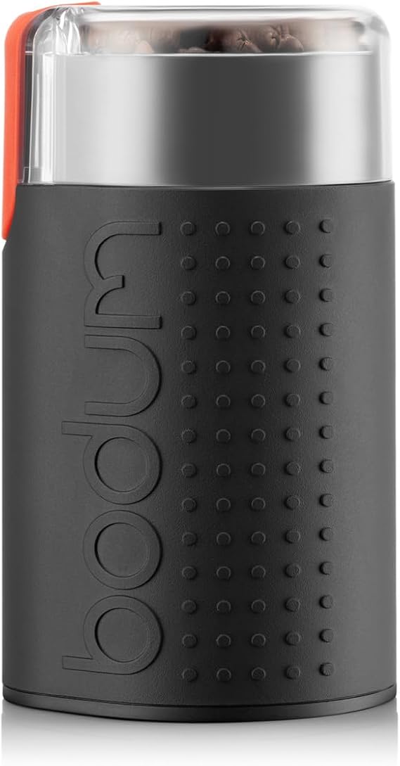 Bodum Bistro Blade Grinder, Electric Blade Coffee Grinder, Black