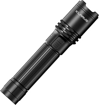 klarus EP10 USB-C Rechargeable Flashlight: 1000 Lumens Super Bright, 2600mah Battery, 6.3 inch, Small LED Powerful Flashlights for Home, Camping, Emergency