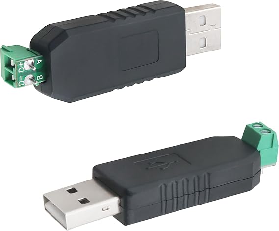 2PCS USB to 485 Adapter Module USB to RS485 Converter Adapter Module for Win8/Win7/Linux/XP/Vista with RS485 Port Device Parameter Setting Data Communication Haha