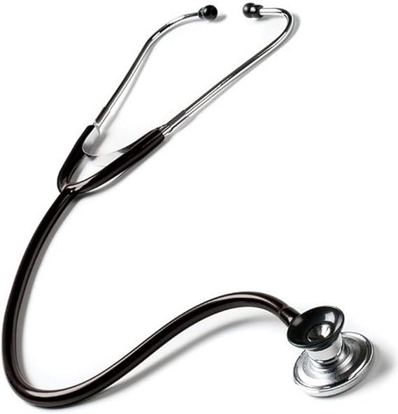 Prestige Medical Spraguelite Stethoscope, Black Tubing