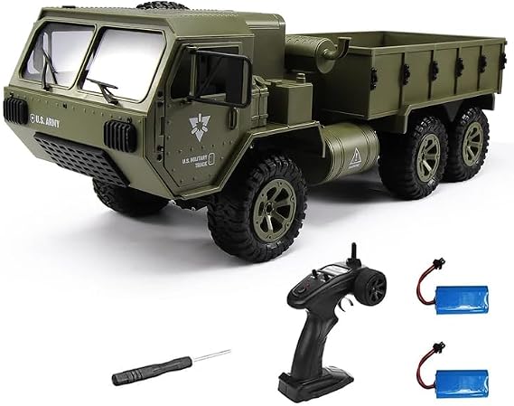 FY004 1/16 6wd Rc Car, Full Proportional Steering Throttle 2.4G High-Speed Rc Climbing Car, High Simulation Pickup Model Can Be Modified Off-Road Remote Control Truck Outdoor Adult And Children'S Toys