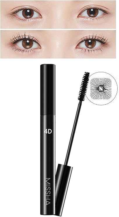 MISSHA 4 Kat Dolgunluk Sağlayan Takma Kirpik Etkili Maskara MISSHA 4D Mascara