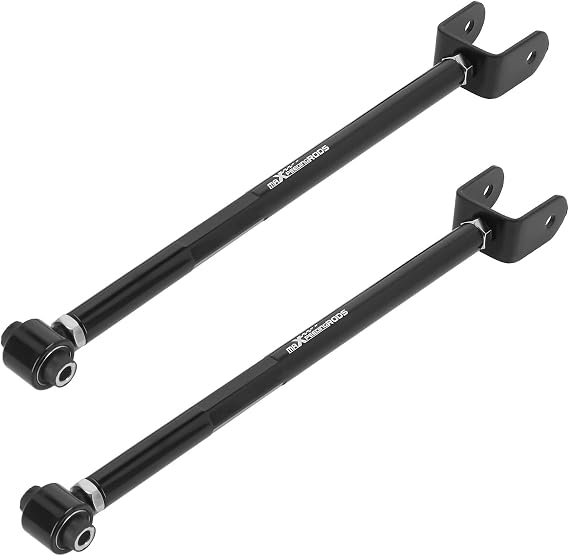 maXpeedingrods Rear Lower Camber Control Arms for E36 3-series 1992-1998, for E46 3-series 1999-2005, for E89 Z4 2009 - Black | for E46 3-series 1999-2005, for E89 Z4 2009 - Black