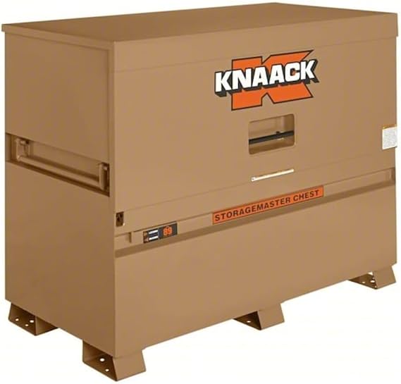 Knaack Model 89 47.8 Cu-Ft. Tan Steel Piano Box With 3Kl (Padlock)