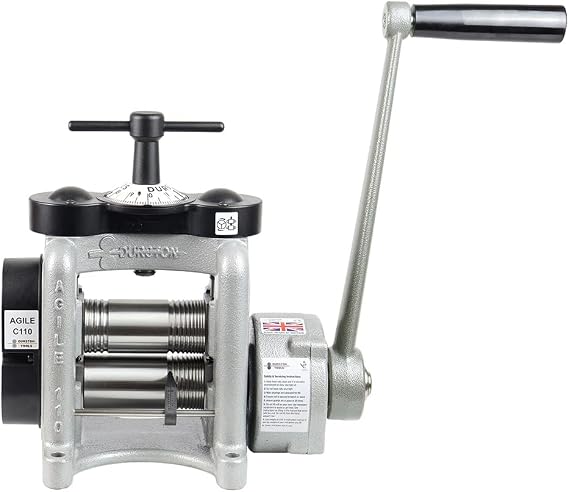Durston Tools Durston Tools 1019 Agile C110 Agile 110mm Combination Rolling Mill with Reduction Gear, Grey