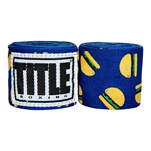 Title Boxing Print Mexican Style 180 Handwraps, Hamburger