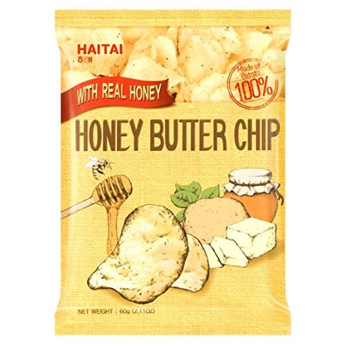 Haitai Honey Butter Chip New Korea Potato Snack 60g x 16