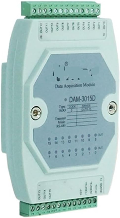 Analog Acquisition Module 16-way switch digital output module to RS485 standard MODBUS Protocol DAM3014DAM3015(DAM-3015D)