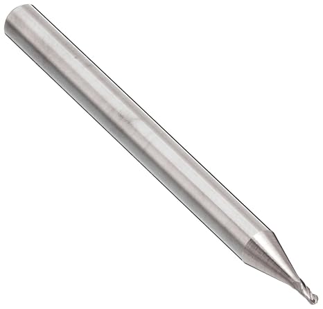 ELMG-L Carbide Square Nose End Mill, Uncoated (Bright) Finish, Finishing Cut, 35 Deg Helix, 3 Flutes, 5" Overall Length, 0.7500" Cutting Diameter, 0.75" Shank Diameter